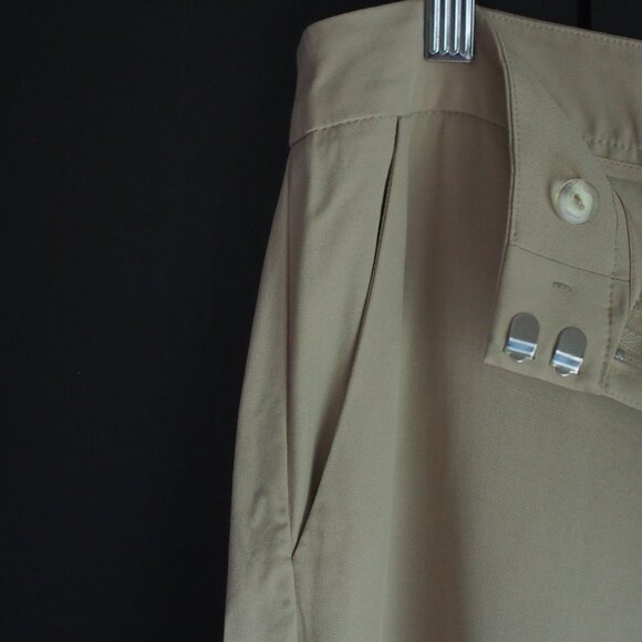 Melanie Lyne | Linen Blend Wide Leg Pants - Picture 4 of 5